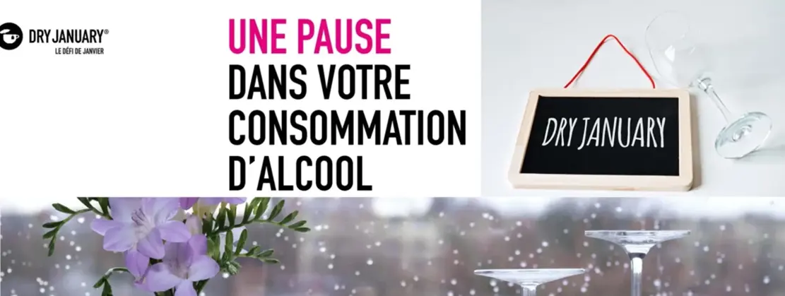 consommation d'alcool - dry January